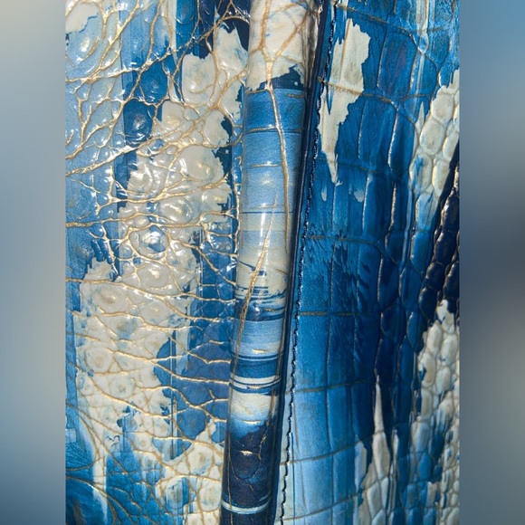 BRAHMIN Bailee Deep Water Melbourne Genuine Leather - Picture 7 of 8